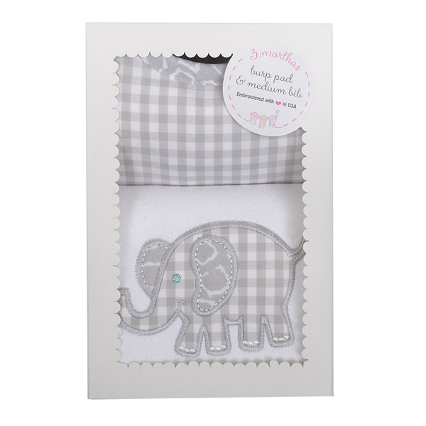 Medium Bib & Burp Box Set