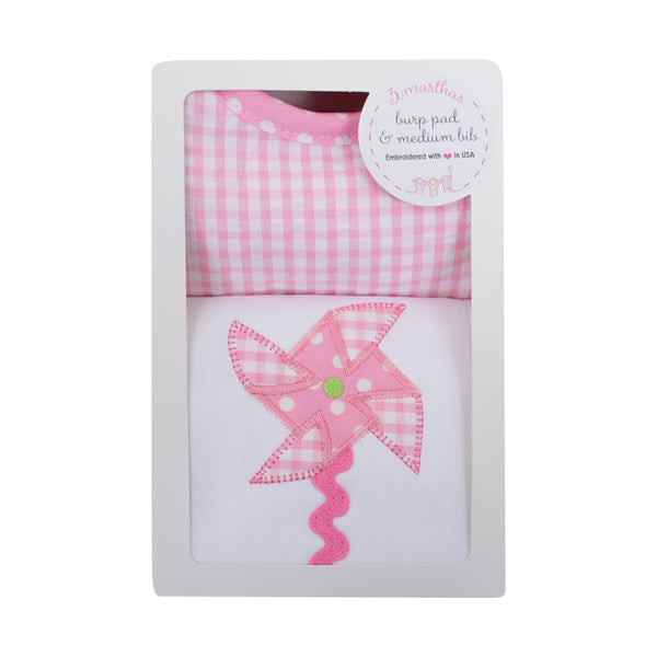 Medium Bib & Burp Box Set