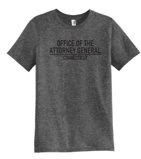 State of Connecticut Attorney General Mens Tri- Blend T-Shirt