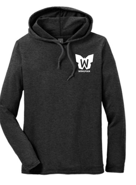 Wingman Unisex Softstyle® Long Sleeve Hood Tee