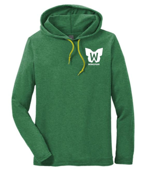 Wingman Unisex Softstyle® Long Sleeve Hood Tee