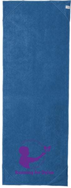 Running For Dylan Microfiber Stay Fitness Mat Towel