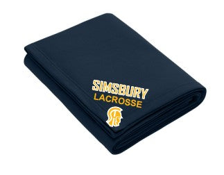 Simsbury Trojans Core Fleece Sweatshirt Blanket