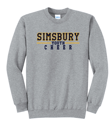 Simsbury Youth Cheer Cotton Crew Youth & Adult