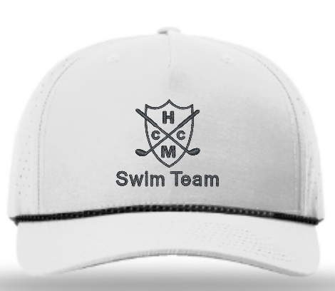 HMCC Swim Team Laser Performance Rope Cap