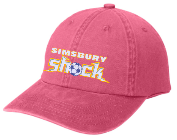 Simsbury Shock Ladies Garment Washed Cap