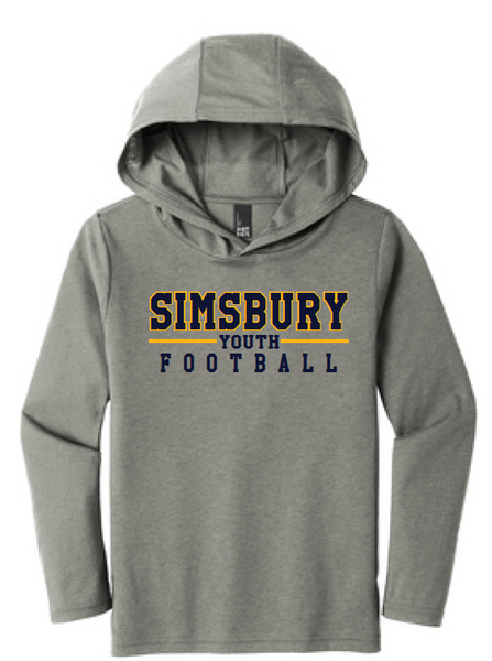 Simsbury Youth Football Perfect Tri Long Sleeve Hoodie - Youth & Adult