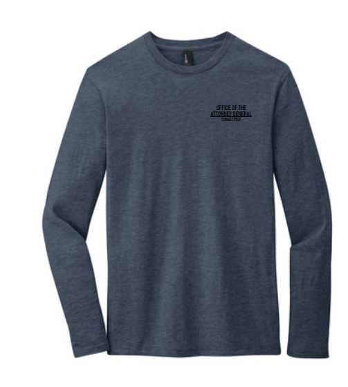 Long Sleeve Adult Shirt Left Front Logo