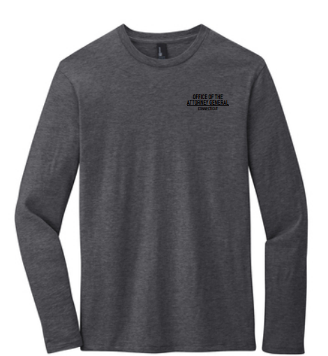 Long Sleeve Adult Shirt Left Front Logo