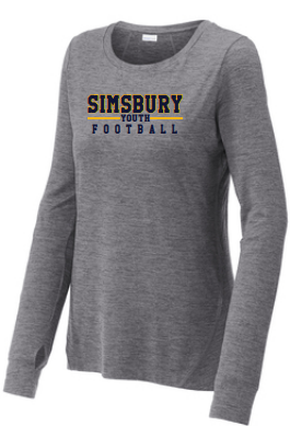 Simsbury Youth Football Ladies Exchange Long Sleeve Crew