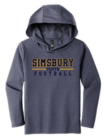 Simsbury Youth Football Perfect Tri Long Sleeve Hoodie - Youth & Adult