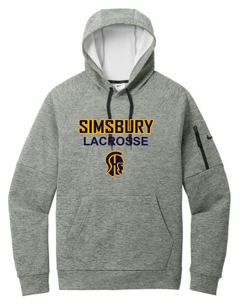 Trojans Lacrosse Nike Therma-FIT Pocket Pullover Fleece Hoodie