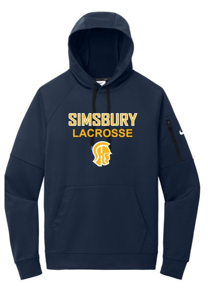 Trojans Lacrosse Nike Therma-FIT Pocket Pullover Fleece Hoodie