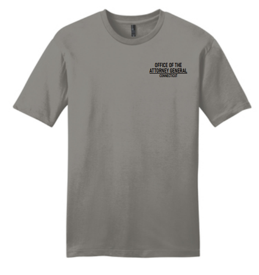 Adult T-Shirt with Logo Left Front