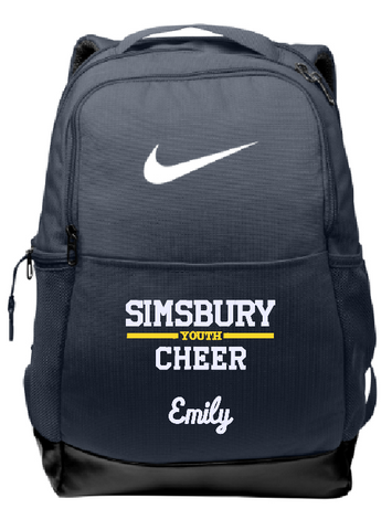 Navy Simsbury Youth Cheer Backpack