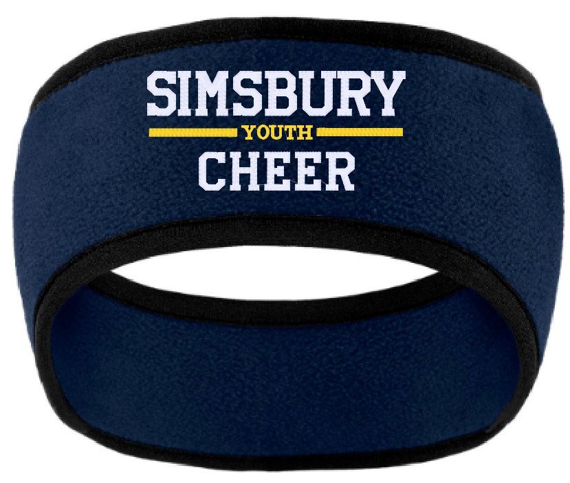 Simsbury Youth Cheer Navy Headband