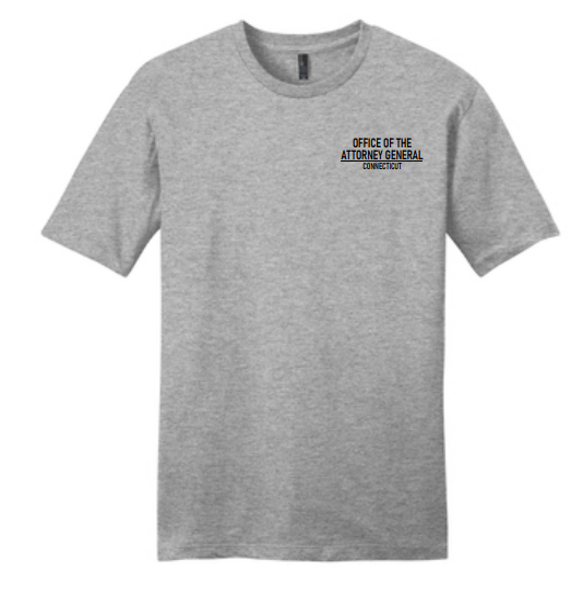 Adult T-Shirt with Logo Left Front