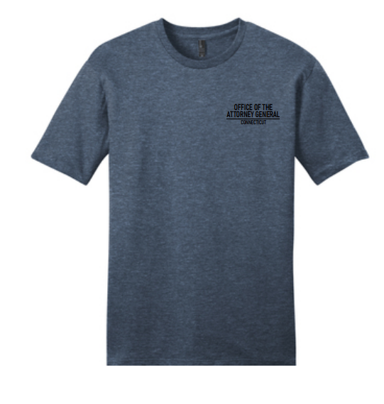 Adult T-Shirt with Logo Left Front