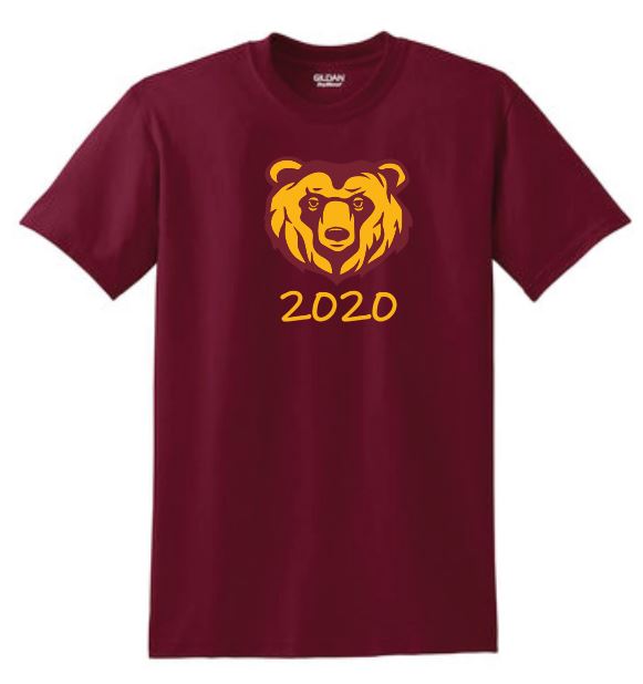 Granby Athletic Bear Short Sleeve 2020 T-Shirt