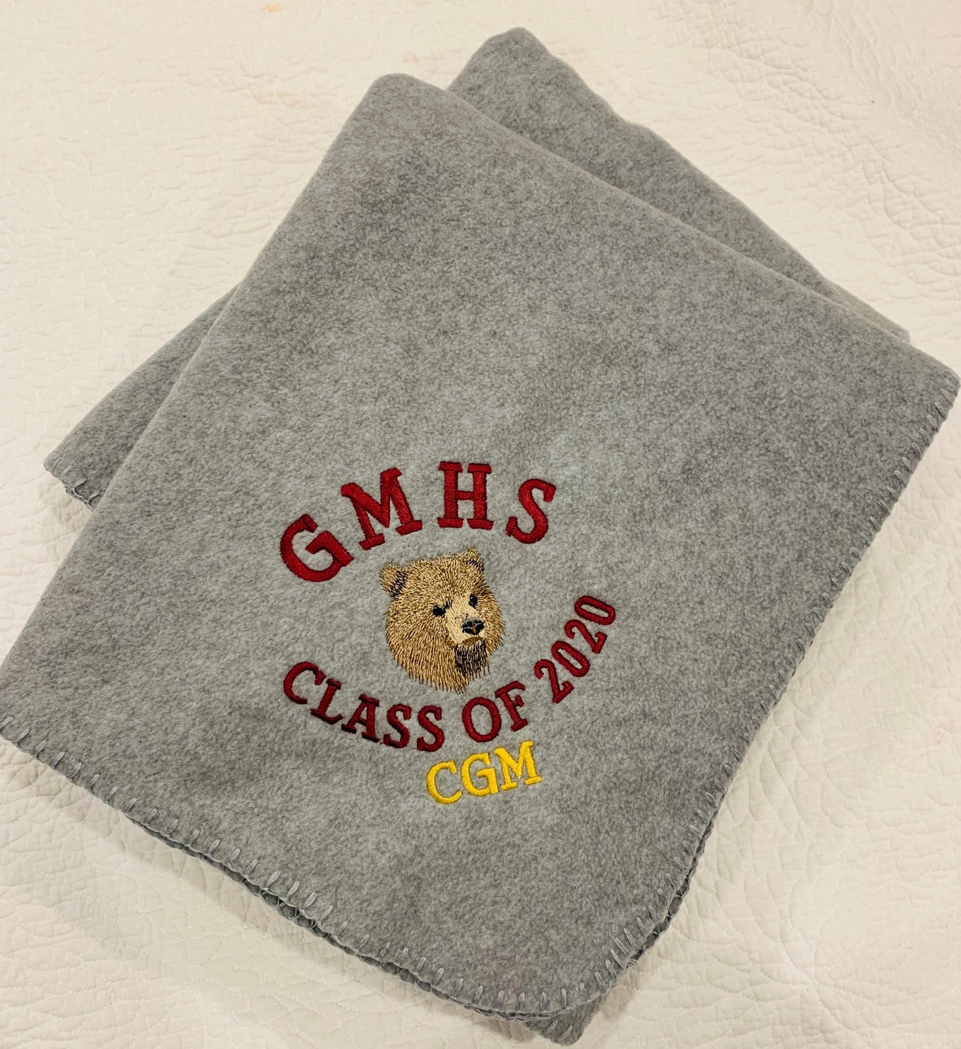Granby Graduation Blanket Class of 2020