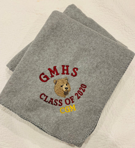 Granby Graduation Blanket Class of 2020