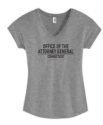State of Connecticut Attorney General Ladies Tri-Blend T-Shirt