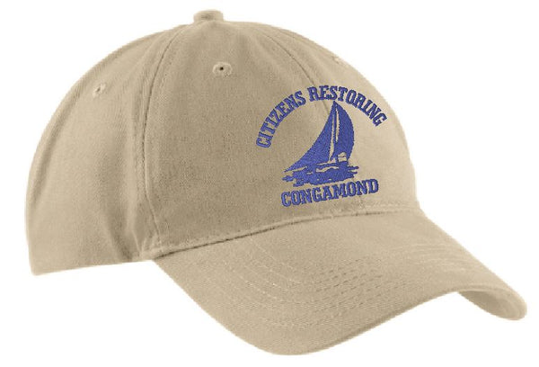 Brushed Twill Low Profile Cap