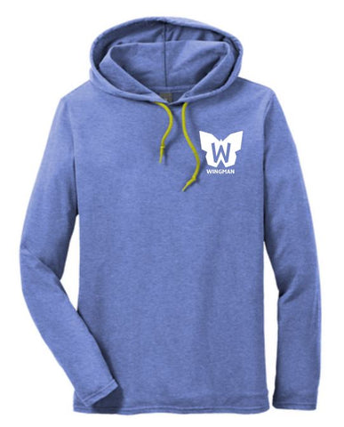 Wingman Unisex Softstyle® Long Sleeve Hood Tee