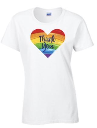 Ladies Thank you Shirt