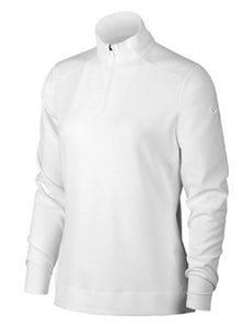 Nike Women's White Dry UV Half Zip Cover-Up