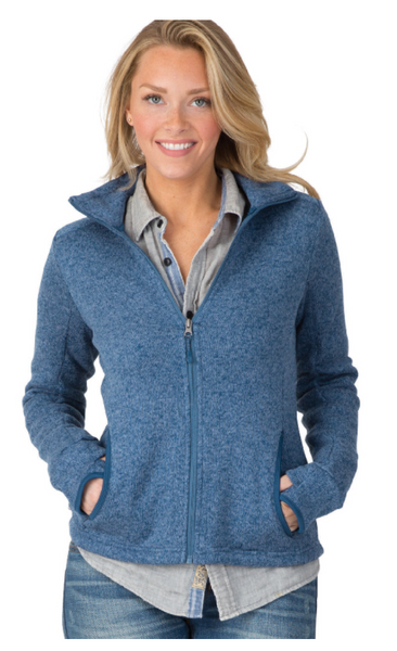 Women's Heathered Fleece Jacket