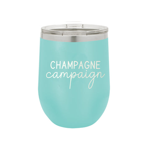 Champagne Campaign Tumbler
