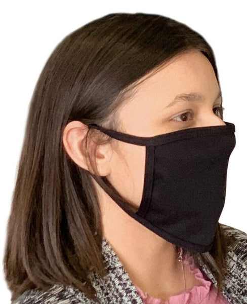 Bayside - USA-Made 100% Cotton Face Mask