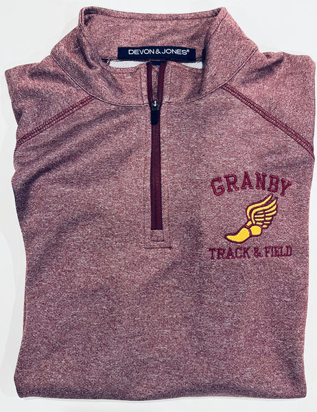 Granby Track & Field 1/4 Zip