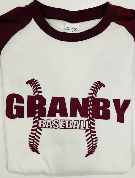 Granby Baseball Raglan Shirt